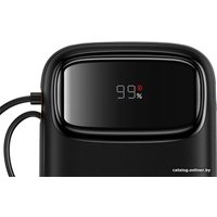 Внешний аккумулятор Baseus Qpow2 Dual-Cable Digital Display Fast Charge Power Bank 22.5W 10000mAh (черный)