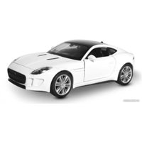 Легковой автомобиль Welly Jaguar F-Type Coupe 43699W (белый)