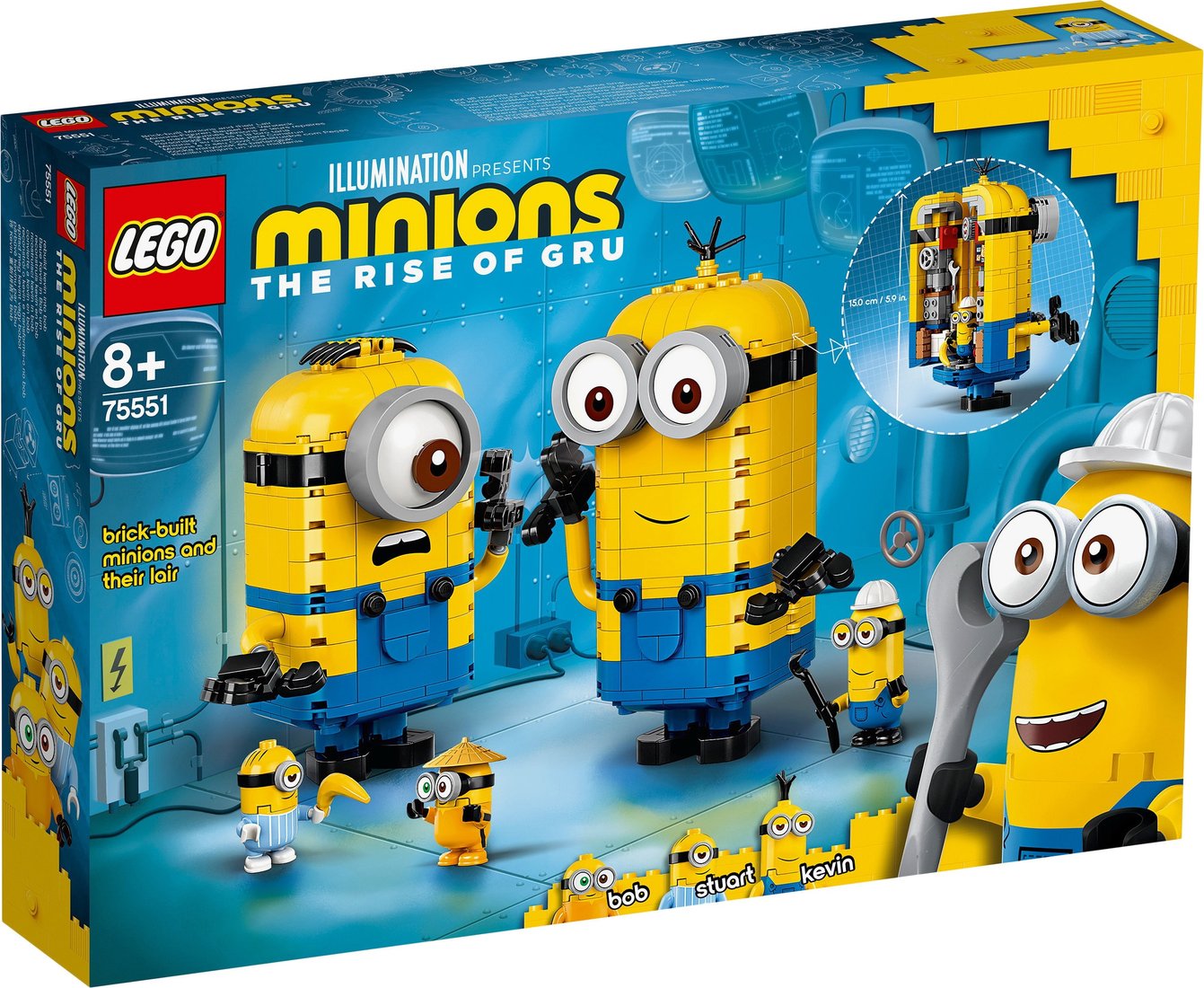 

Конструктор LEGO Minions 75551 Фигурки миньонов и их дом