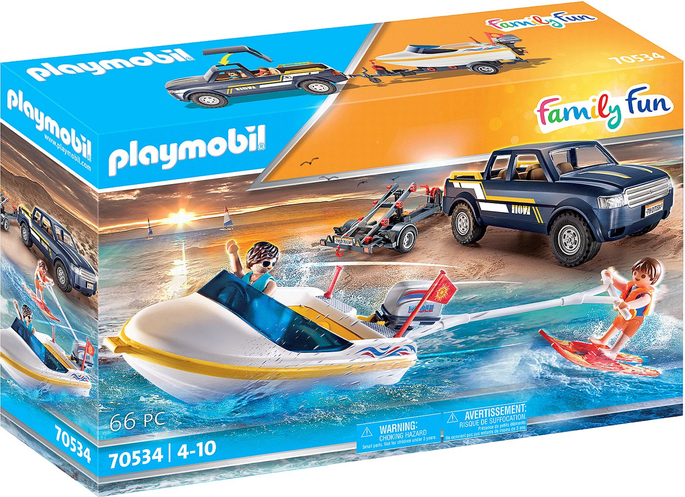 

Конструктор Playmobil PM70534 Пикап на скоростном катере