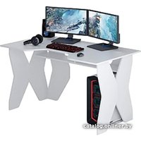 Геймерский стол MFMaster Форсаж-1 (белый)
