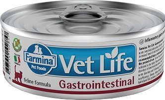 

Консервированный корм для кошек Farmina Vet Life Gastrointestinal Wet Food Feline (при проблемах с ЖКТ) 0.085 кг