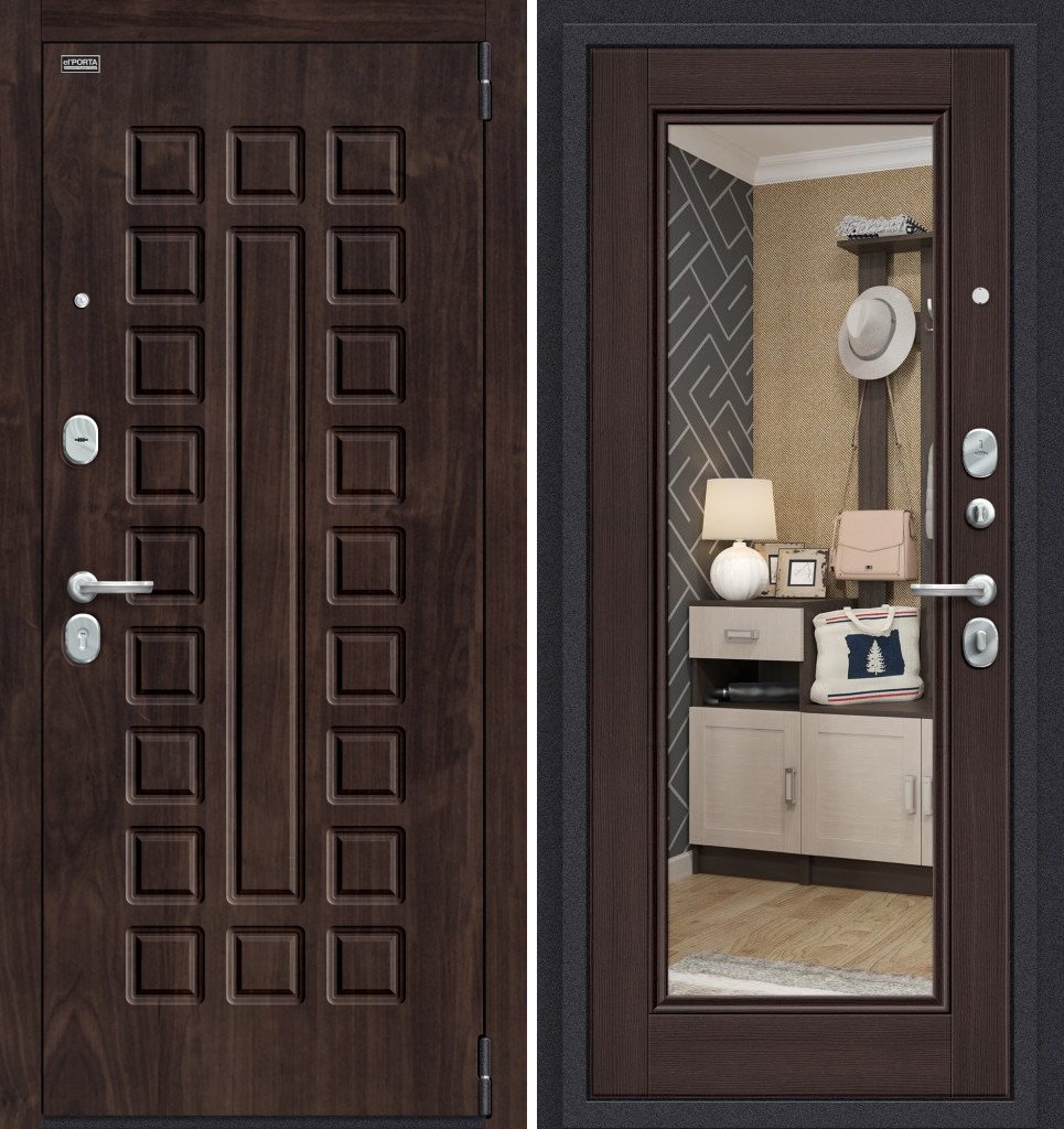 

Металлическая дверь el'Porta Porta S 51.П61 (Almon 28/Wenge Veralinga)