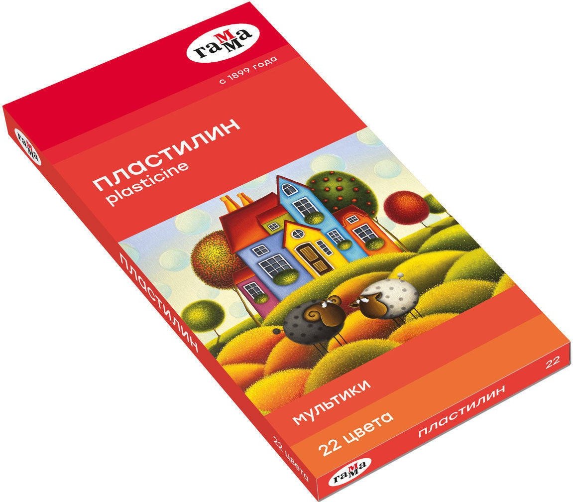 

Пластилин Гамма Мультики 210119_03 (22 цв)