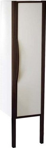 Smile Шкаф-пенал Риголетто 41.5 (правый, белый/орех)