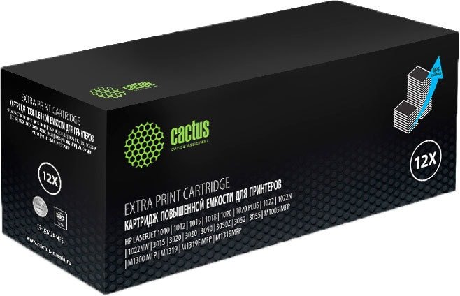 

Картридж CACTUS CS-Q2612X-MPS (аналог HP Q2612X)