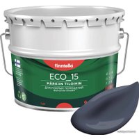 Краска Finntella Eco 15 Monsuuni F-10-1-9-FL045 9 л (холодный серый)