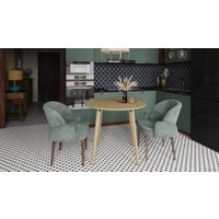 Кухонный стол Калифорния мебель Морган (дуб янтарный)