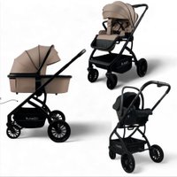 Универсальная коляска Bubago Lotta BG 150-2 (3 в 1, мокко)