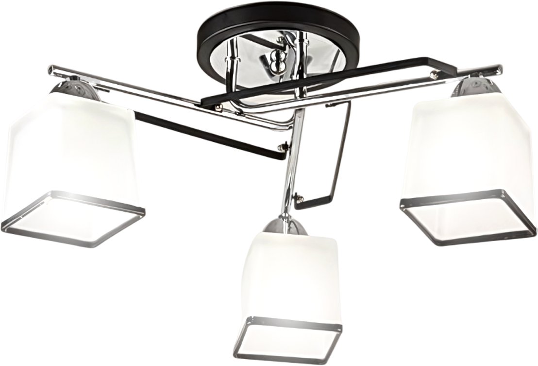 

Люстра средней высоты Aitin Pro НПБ 02-3x60-102 1389/3 (черный/хром)