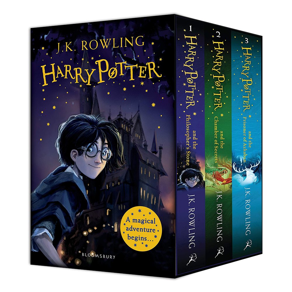 

Набор книг издательства Bloomsbury. Harry Potter 1-3 Box Set: A Magical, Rowling J.K.