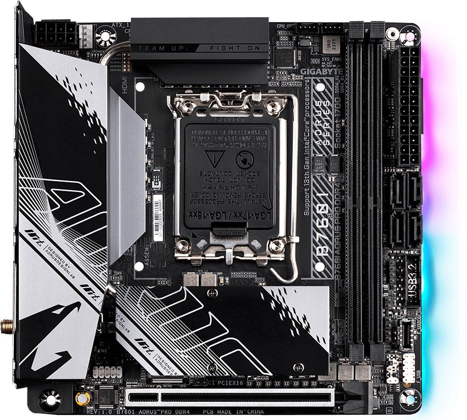 

Материнская плата Gigabyte B760I Aorus Pro DDR4 (rev. 1.0)