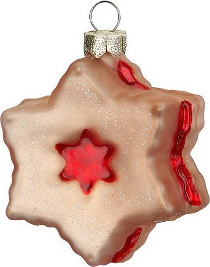 

Елочная игрушка Inge's Christmas Christmas Classics Печенье Звездочка 64876H120