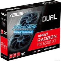 Видеокарта ASUS Dual Radeon RX 6500 XT OC 4GB GDDR6 DUAL-RX6500XT-O4G