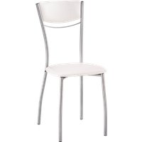 Стул Woodville Goki (белый полимер/светлый мусс)
