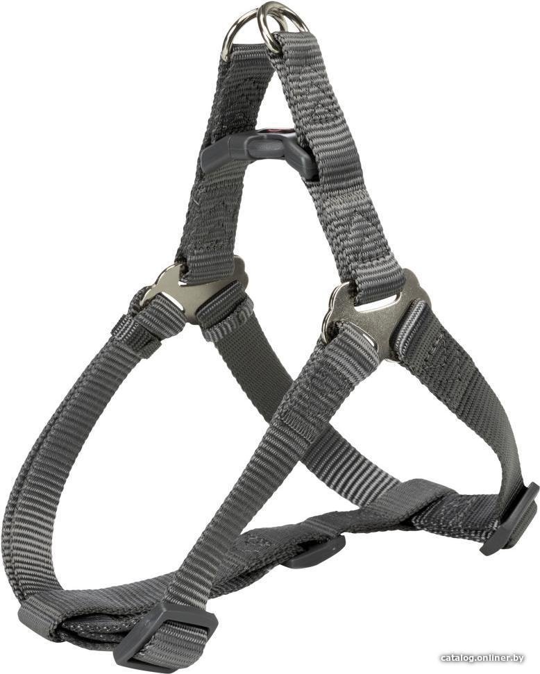 Шлея Trixie Premium One Touch harness L 204616 (графит)