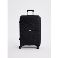 Чемодан-спиннер L'Case San Marino 27 (L, черный)