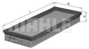 

Воздушный фильтр Mahle Knecht LX218