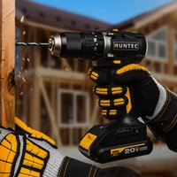 Ударная дрель-шуруповерт Runtec RT-ID222 (с 2-мя АКБ, сумка)