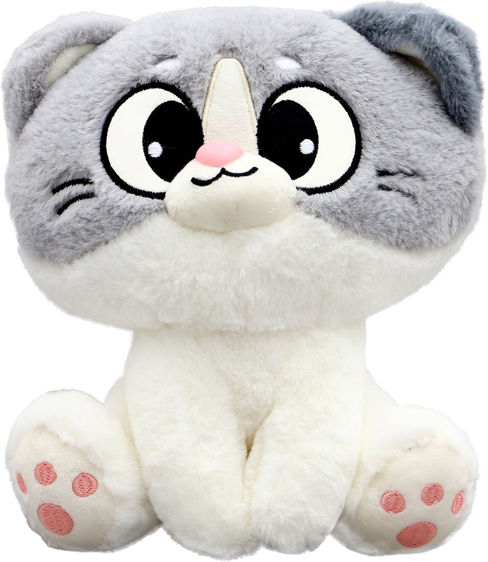 

Классическая игрушка Sima-Land Котик 9933966 (серый)