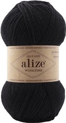 Wooltime 11013 100 г 200 м (черный)