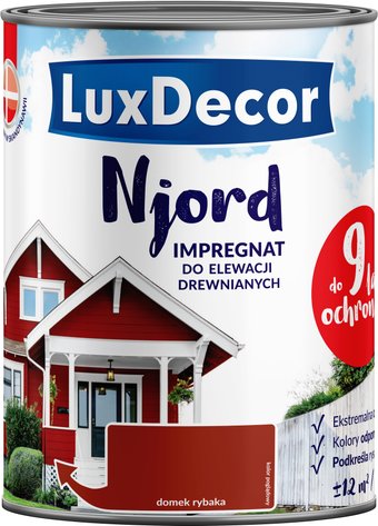 Краска LuxDecor Njord Рыбацкий дом 0.75 л (глянец)