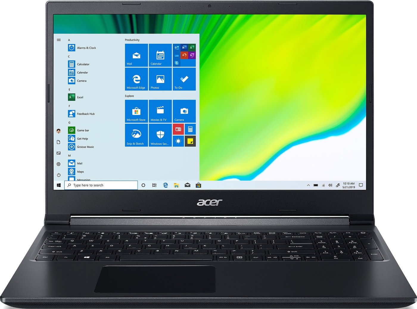 

Ноутбук Acer Aspire 7 A715-43G NH.QHDEP.001