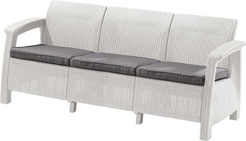 

Садовый диван Keter Keter Corfu Love Seat Max (белый)