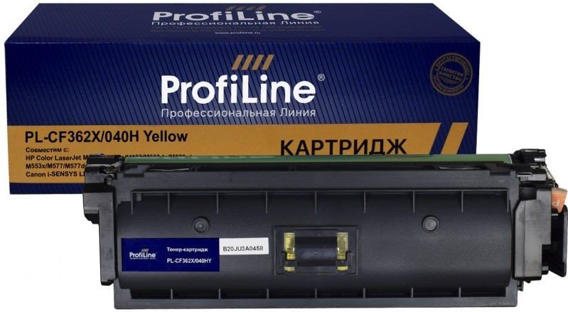

Картридж ProfiLine PL-CF362X/040H (аналог HP CF362X/040H)