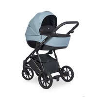 Универсальная коляска Riko Brano Pro (3 в 1, blue 02)