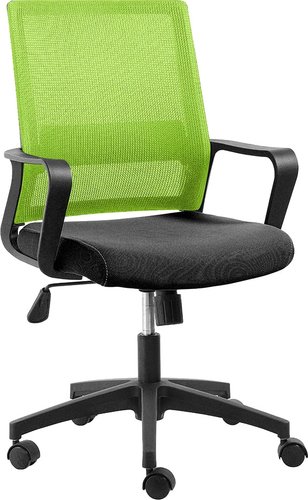 Офисное кресло Norden Бит LB 815B-AF07-T09 (черный/зеленый)