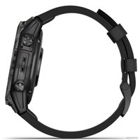 Умные часы Garmin Epix Pro Gen 2 Sapphire 47 мм (карбоново-серый титан/черный, с кожаным и силиконовым ремешками)