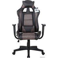 Игровое (геймерское) кресло Brabix GT Racer GM-100 (черный/коричневый)
