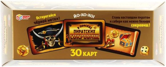 

Настольная игра Умные игры В поисках пиратских сокровищ 4650250520139