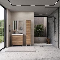  Briz Тумба с умывальником Риччи 60 360 03-08060-06 00 ВЕЛ (дуб веллингтон табак)