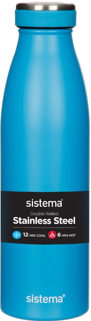 

Бутылка для воды Sistema 550 500мл (синий)