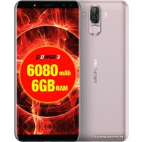 Телефон Ulefone Power 3 (золотистый)