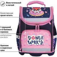 Школьный рюкзак Юнландия Wise. Donut Worry 272073