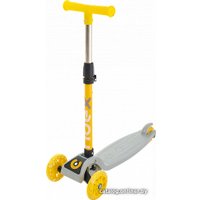 Трехколесный самокат Ridex Loop (серый/желтый)