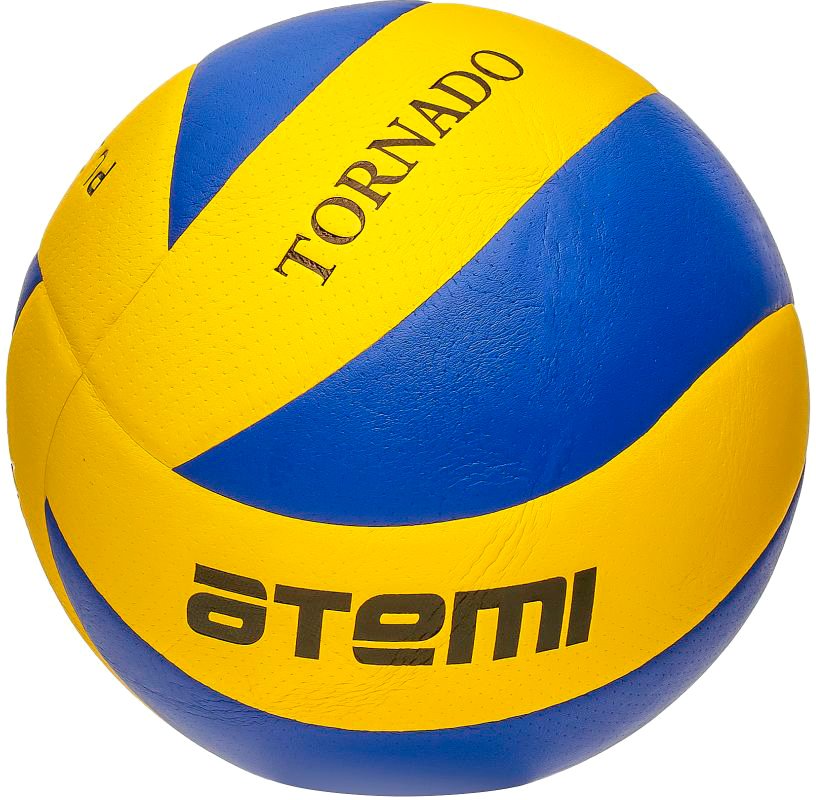 

Волейбольный мяч Atemi Tornado PU Soft (5 размер, желтый/синий)