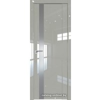 Межкомнатная дверь ProfilDoors 62L L 40x200 (галька люкс, стекло lacobel серебряный лак)