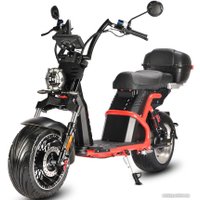 Электроскутер White Siberia Pro Black Edition УТ-00002408 (черный/красный)