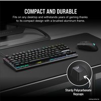 Клавиатура Corsair K60 Pro TKL (черный, Corsair OPX, нет кириллицы)
