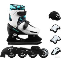 Роликовые коньки Sima-Land Snow Cat 9670710 (р.34-37)