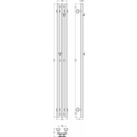 Полотенцесушитель Сунержа Терция Pro 1500x100 071-0444-1510