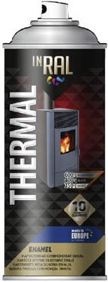 Inral 26-7-4-003 400 мл (RAL 9011 черный)