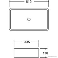Умывальник SantiLine SL-1073