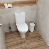 Унитаз напольный Lauter W224 2110224 + гигиенический душ Mist 21TZ221CH (горизонтальный выпуск)