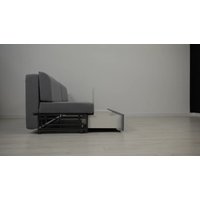 Диван Сириус Лидер-6 НПБ 225x110 (Eva 25 велюр светло-зеленый)