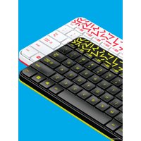 Офисный набор Logitech MK240 Nano 920-008213 (черный)